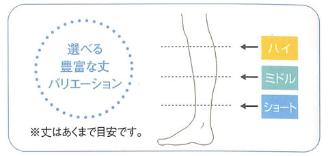 ネオロン(neoron) 婦人あぜ編みソックス