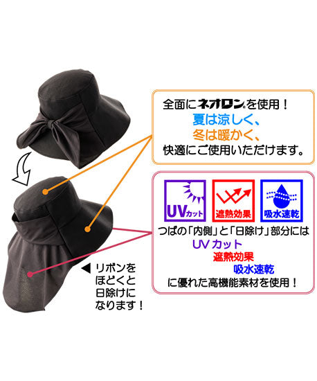 【訳あり品】ネオロン(neoron) クラッシーハット