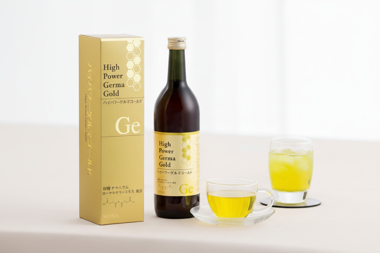 ハイパワーゲルマゴールド 720mL – 株式会社ネッフル寺田 オンラインストア