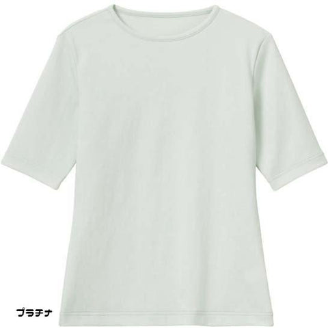 ネオロン(neoron) カノコラウンドネック5分袖