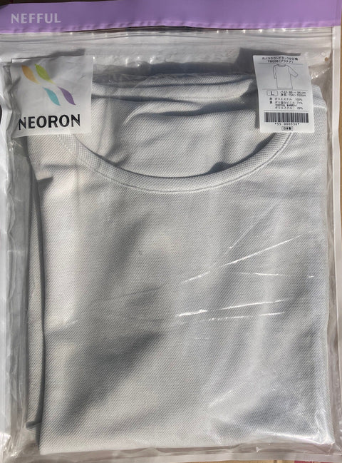 【訳あり品】ネオロン(neoron) カノコラウンドネック５分袖