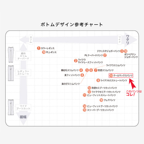 【訳あり品】baz　クールマックスパンツ